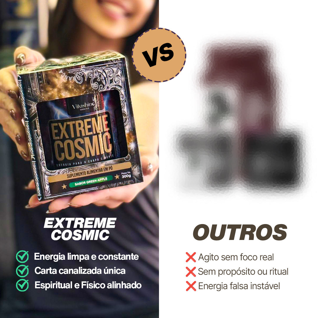 Creatina Energética Extreme Cosmic Vitashine – Performance e Foco 300g