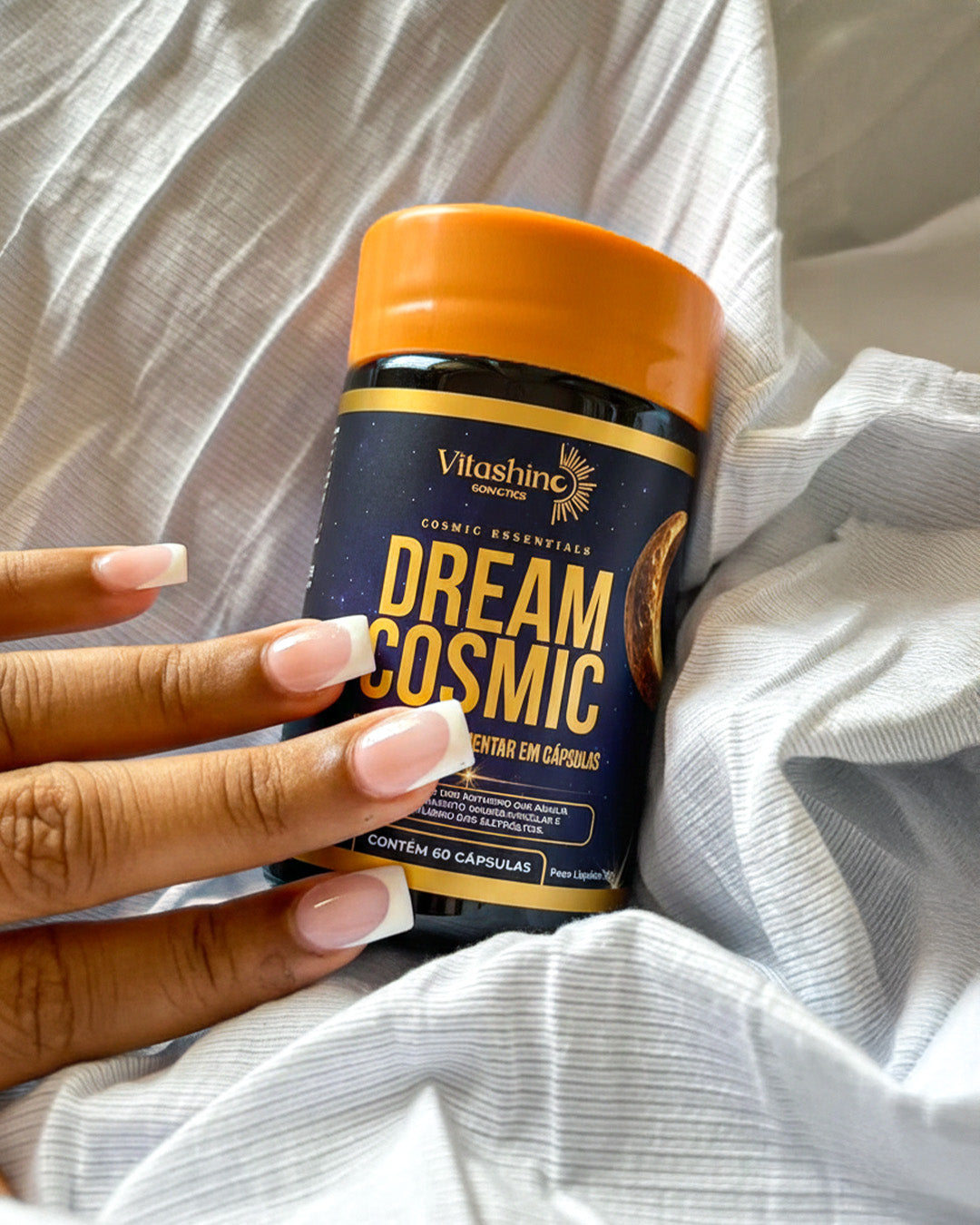 Dream Cosmic – Suplemento para Sono Profundo, Relaxamento e Recuperação Mental