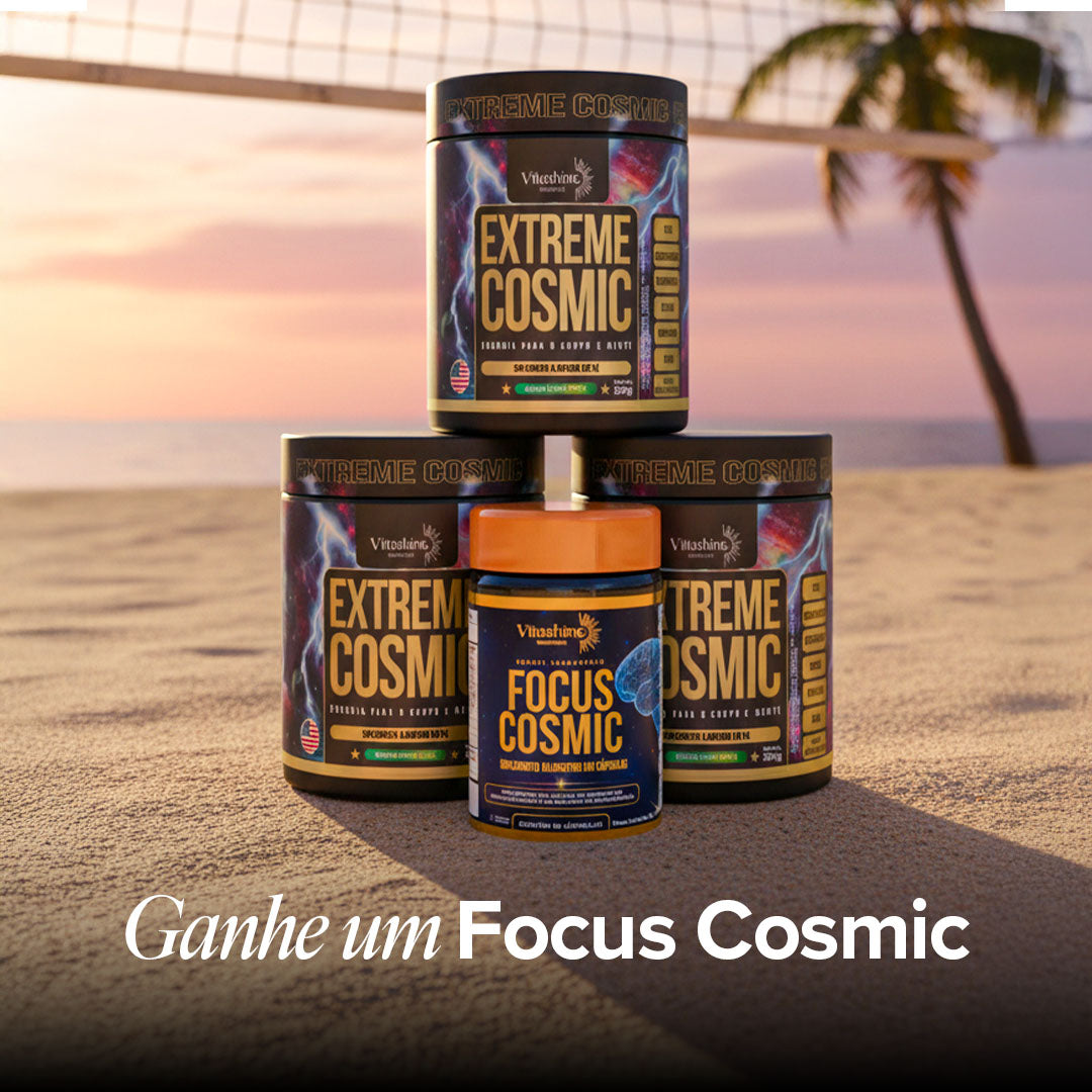 Creatina Energética Extreme Cosmic Vitashine – Performance e Foco 300g