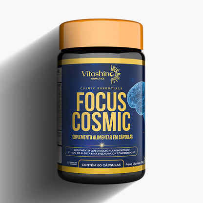 Focus Cosmic – Alta Performance Cognitiva com L-Tirosina + L-Teanina