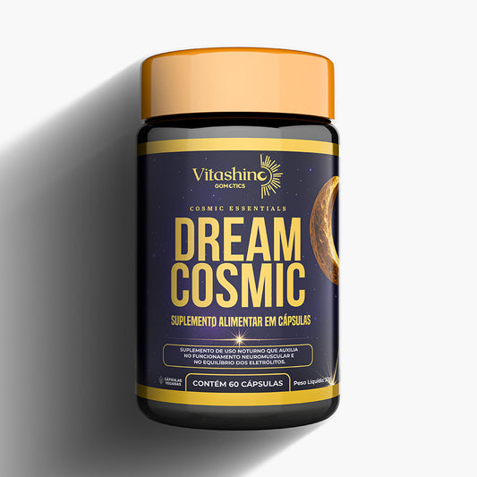 Dream Cosmic – Suplemento para Sono Profundo, Relaxamento e Recuperação Mental