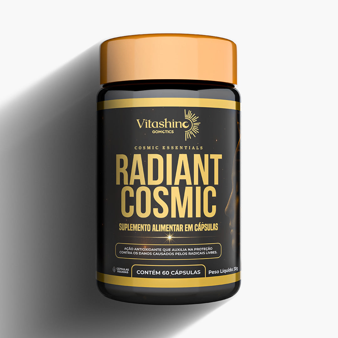Radiant Cosmic – Antioxidante Avançado com Resveratrol, Coenzima Q10 e Astaxantina